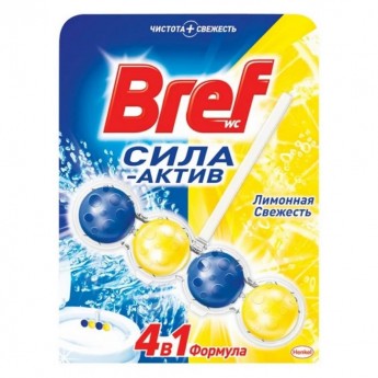 Твердый освежитель BREF Сила-Актив WC